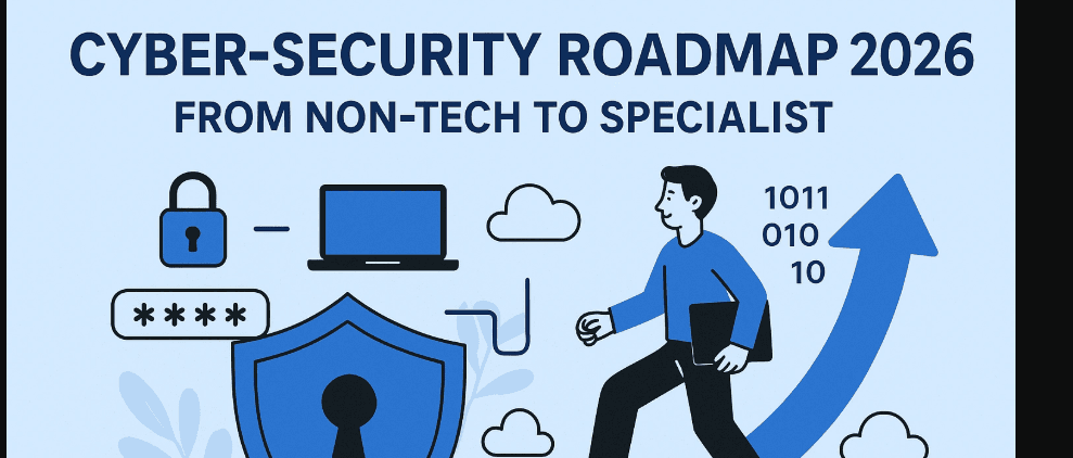 Cybersecurity Career Roadmap for Beginners (2026): Step-by-Step Guide to Start Your Career