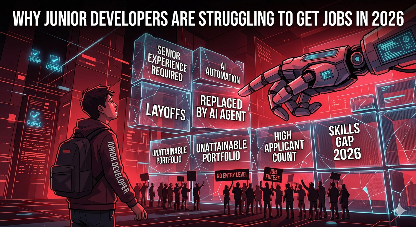 Why Junior Developers Are Struggling to Get Jobs in 2026 (Real Industry Truth)
